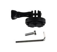 Wlinfetity Supporto per computer da bicicletta in plastica per Garmin, supporto da 36,8 mm per contatore GPS per bici, compatibile con Garmin per computer da bici, nero