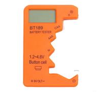 Wlinfetity Tester Batteria Con Display LCD Per C AA AAA D N 9V 6F22 | C D N pile a bottone; tester digitale di tensione; visualizzazione dello stato della batteria