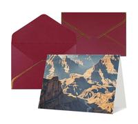 WLKSNBVD Biglietto di auguri con buste, Grand Canyon Arizona, biglietto di ringraziamento per compleanno, baby shower, congratulazioni, matrimoni, ringraziamenti, tutte le occasioni