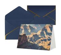 WLKSNBVD Biglietto di auguri con buste, Grand Canyon Arizona, biglietto di ringraziamento per compleanno, baby shower, congratulazioni, matrimoni, ringraziamenti, tutte le occasioni