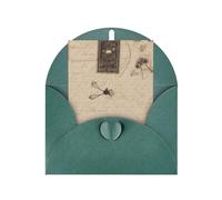 WLKSNBVD Biglietto di auguri con buste Old fashioned mail Thinking of You, 10 x 15 cm, biglietti vuoti per compleanno, baby shower, congratulazioni, matrimoni, ringraziamenti, tutte le occasioni