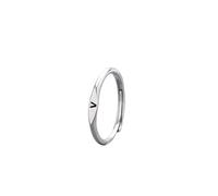 WLLDDDIU Anelli in Argento Sterling 925 per Donne e Ragazze, Regolabili, con iniziale, Anello Aperto, Lettera Az, Impilabile, Cerchietto per dita, eternità, Promessa di Matrimonio, Fascia di Fidanz