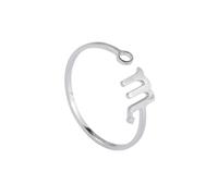 WLLDDDIU Anello con Costellazione Dei 12 Segni Zodiacali per Donna in Argento Sterling 925, Oroscopo, Zodiaco, Cerchietto Regolabile, Anelli Aperti Impilabili, Gioielli di Moda Delicati, Regali in A