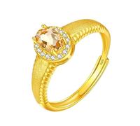 WLLDDDIU Anello con Pietra Preziosa Naturale Taglio Ovale per Donna, Anello di Fidanzamento con Alone Solitario in Argento, Fede Nuziale Spazzolata Vintage, Fede Nuziale Regolabile con Promessa di e