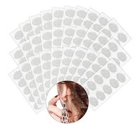 WLLHYF 300Pezzi Cerotti per Orecchie Protezioni per Orecchini Stabilizzatori per Orecchini Pesanti Cuscinetti di Supporto per Lobo dell'Orecchio Adesivo di Supporto per Orecchini Grandi per Uomo Donna