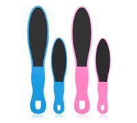 WLLHYF 4 Pezzi Double-Sided Callus Remover Raspa per Piede per Pelle Morta Pedicure Lima per Piedi Raschietto per Piedi Strumento per la Cura per Rimuovere Calli Ruvidi e Crepe Lisciare la Pelle Dura