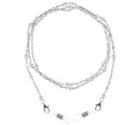 WLLHYF Catena di occhiale per le donne: Corda con supporto per cinturino in PC, lettura del sole, gancio per occhiali, maschera