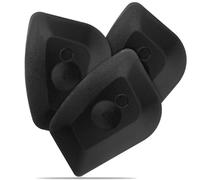 WLLHYF Confezione da 3 raschietti in plastica per pentole da cucina, in ghisa, antigraffio, robusti e durevoli, set di utensili per pulire piatti, griglia, grasso, padelle antiaderenti, tagliare