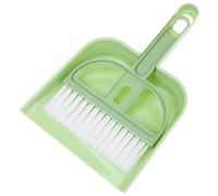 WLLHYF Set di mini scopa e paletta portatile piccola scopa e paletta per la casa da appendere frusta scopa a mano paletta e spazzola set per tavolo scrivania chiave ufficio necessità di pulizia