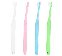 WLLHYF Spazzolino da denti con setole morbide in nylon, aree difficili da raggiungere, pulizia dettagli dentali per adulti, intorno a corone, ponti e impianti