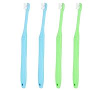 WLLHYF Spazzolino da denti con setole morbide in nylon, piccole e piccole, aree difficili da raggiungere, pulizia dei dettagli dentali per adulti, intorno a corone, ponti e impianti
