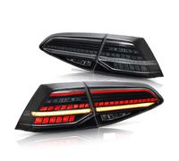 WLLLLa Auto Fari Posteriori per VW Golf MK7 Golf 7 5 TSI TDI 2013-2019,Fanali Fari Stop Posteriori Car Rear Fanale Posteriore Freno Lampada,Smoke