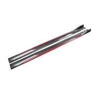 WLLLLa Minigonne Laterali Auto per Alfa Romeo Giulia Stelvio Mito Giulietta Tonale 147 156 159,Protezione Pannello Bilanciere Deflettore Diffusore Spoiler Splitter Esterni Accessori