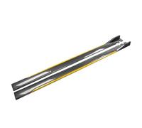 WLLLLa Minigonne Laterali Auto per Alfa Romeo Giulia Stelvio Mito Giulietta Tonale 147 156 159,Protezione Pannello Bilanciere Deflettore Diffusore Spoiler Splitter Esterni Accessori