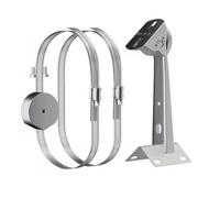 WLLYGDY per Staffa per Auto Supporto per Asta Regolabile per Starlink per Mini Colonna Kit Morsetto per Tronco d'albero