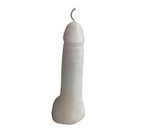WLM Candela a Forma di Pene Bianca