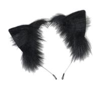 WLNEXT Cosplay animale peloso, partito cartone animato orecchie cosplay, Halloween cartone animato gioco di ruolo costume animale, copricapo spettacolo dal vivo