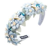 WLNEXT Fascia per capelli delicata con fiori, aggiunge fascino ai tuoi capelli, copricapo alla moda, copricapo casual per feste per ogni occasione