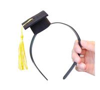 WLNEXT Fascia per capelli per laureati, piccola clip per capelli con cappello da laurea, clip laterale antiscivolo, decorazioni per feste di laurea