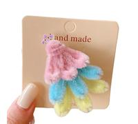 WLNEXT Fermaglio per capelli a forma di albero di Natale in peluche, per donne e ragazze, per scattare foto, shopping, viaggi, 7