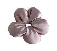 WLNEXT Scrunchie per capelli con fiori 3D, elastici per capelli spessi Updos oversize, eleganti elastici per capelli con ciambelle, coda di cavallo da donna