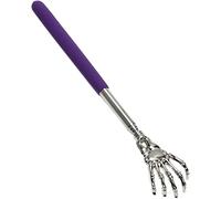 WLngtv Grattaschiena telescopico viola per grattare la schiena, massaggiatore per la schiena, telescopico allungabile, prurito per prodotti sanitari, strumenti di massaggio