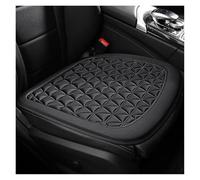 WLNWERDPKK Coprisedile Universale per Auto Triangolare Concavo Convesso con Massaggio Ai Fianchi in Tessuto Traspirante con Cuscino per Schienale Completo Coprisedili(Black Square Pad)