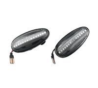 WLNWERDPKK Indicatore per Outlander Lancer Freeca I-Miev 2 Pezzi LED Luci di Posizione Laterali Dinamiche Frecce Indicatori di Direzione Direzione Indicatore(2Pcs Dynamic Crystal)