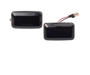 WLNWERDPKK Indicatore per per Golf Mk1 Mk2 per Jetta per Passat per Polo 2 Pezzi Luci di Posizione Laterali A LED Dinamiche Indicatori di Direzione Lampade Lampeggianti Direzione Indicatore