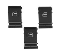 WLNWERDPKK Interruttore Alzacristalli per Jetta MK5 per Golf 5 6 per Tiguan per Passat B6 CC per Caddy per Touran Finestra Faro Pulsante Interruttore di Controllo 1K0941431Q 1K4959857B(3PCS)