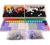 WlP Kit Modello di Chimica Organica - Pacchetto Modello molecolare for Studenti o Insegnanti con atomi, Legami - 2 scatole