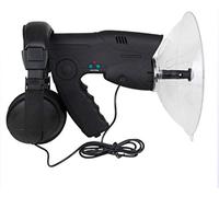 WlP Microfono parabolico Portatile monoculare, Amplificatore Audio Orecchio bionico e telescopio per osservazione di Uccelli, osservazione e ascolto della Natura Dispositivo Digitale p