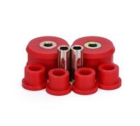 WLR - Kit boccole braccio oscillante anteriore compatibile con VW Beetle 98-06 / Golf 85-06 / Jetta 85-06 poliuretano NERO, ROSSO WLR-CAB01(Red)