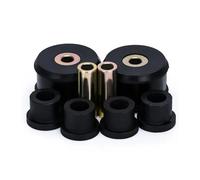 WLR - Kit boccole braccio oscillante anteriore compatibile con VW Beetle 98-06 / Golf 85-06 / Jetta 85-06 poliuretano NERO, ROSSO WLR-CAB01(Black)