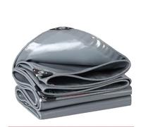 WLRHGl Telo telone in PVC, 1 x 2 m telo in tessuto e protettivo, telone rinforzato occhiellato occhiellato ombreggiante per gazebo piscina campeggio mobili giardino WLR010, Grigio