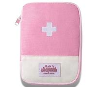WLSuDHoncc 1 piccola borsa di pronto soccorso rosa 15 x 10,5 cm kit di pronto soccorso portatile mini borsa di pronto soccorso sacchetto vuoto all'aperto campeggio escursionismo viaggi sport e