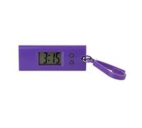 WLSuDHoncc Mini portachiavi digitale viola, per orologio, portatile, per orologio da tasca, zaino, utile e pratico, con fibbia a clip, unisex