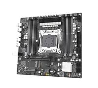 WLTDYZZLDN Scheda Madre Fit for X99 Slot LGA2011-3 Supporto CPU Intel Xeon V3 V4 Processore Memoria DDR4 USB3.0 NVME/SATA M.2 X99E Max Quad Channel Motherboard
