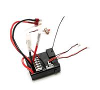 Wltoys - Scatola per circuito ricevitore 3 in 1, compatibile con modelli 12423 e 12428-ABC, incluse versioni nuove e vecchie, design leggero nero con indicatori LED per una facile identificazione