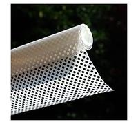 WLTYSM Pellicola Privacy Finestre Film per Finestra a Rete Perforata Pellicola autoadesiva Nera punteggiata a Un Modo Film Privacy Adesivi di Vetro per la Decorazione dell'ufficio Domestico