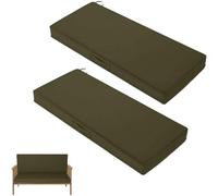 WLXFF Cuscini da Esterno Impermeabili Cuscini per Divano Esterno Giardino Cuscino per Panca da Esterno Cuscino da Giardino Set Set di Cuscini da Patio in Vimini,No7,120X60X50CM