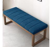 WLXFF Cuscini per Panca da Interni, Cuscini per Seduta Interna dei finestrini, Cuscino per Panca da Giardino,per Divano Davanzale Interno ed Esterno,Lake Blue,120x40cm