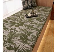 WLXFF Cuscini per Panca Personalizzati per mobili da Interni, Ciniglia Calda Cuscino per Panca da Giardino, Base Antiscivolo, Ciniglia Stampata, Davanzale, Ingresso, Scarpiera,Custom,Sizes