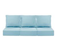 WLXFF Cuscini Sedia con Schienale Cucina Cuscino per sedie da Pranzo Antiscivolo Confortevoli Cucina Cuscini per Sedie per Sedia l'esterno Interni Giardino Ufficio,No7,3Set