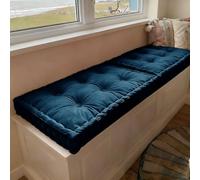 WLXFF Cuscino per Panca Cuscino da Pavimento, Cuscino per Sedile da Finestra a Baia di Forma, Cuscini per Divano Portatili con Maniglia, Cuscino per Sedile Finestra,No8,120x50cm