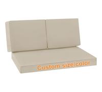 WLXFF Dimensioni Personalizzate Cuscini per Panche, Cuscino su Misura, Cuscino per Finestra per Sedile del Divano, Copertura per Rinnovamento del Divano,6CM