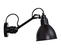 WLXJDJ Lampada da Parete Braccio Oscillante Regolabile Industriale, Applique da Parete da Comodino Luce da Muro Lettura Interno Decorazioni per la Casa Retrò Adatto a Camera da Letto Soggiorno,Nero