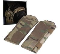 WLXW 2 Pezzi/Set Gilet Universale spallaccio Pad for FCPC SPC JPC V5 PC Lv119 Caccia tattico Piastra portante Accessori ridurre Il Peso(Tan)