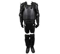 WLXW Casco Antisommossa Tattico di Alta qualità con Griglia in Acciaio, Giubbotto Tattico per Armatura Softair Set Giubbotto Militare Molle Protezione Completa del Corpo,B1