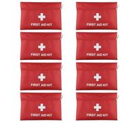 WLXW Confezione 8 Sacchetti Vuoti for Kit Pronto Soccorso, Sacchetto Vuoto for Kit Pronto Soccorso Viaggio for Emergenze Casa, in Ufficio, in Auto, All'aperto, in Campeggio (Solo Sacchetto)